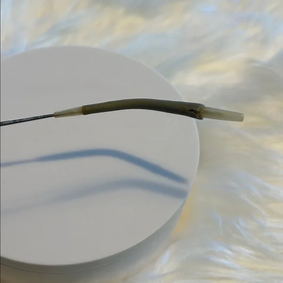 Oliver Peoples Silver and Blue Aviator Sunglasses - Picture 11 of 14